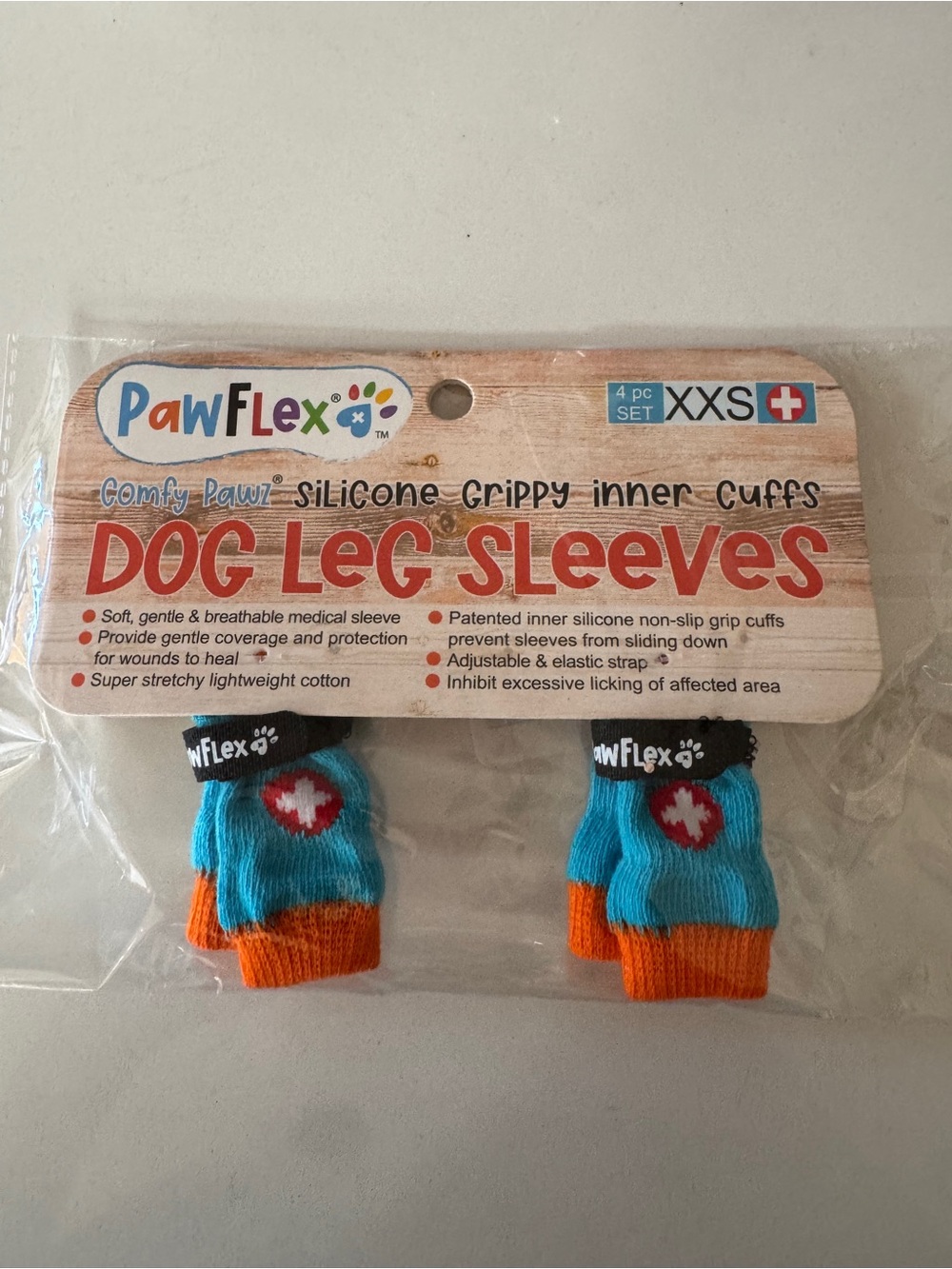 PawFlex XXS Dog Leg Sleeves